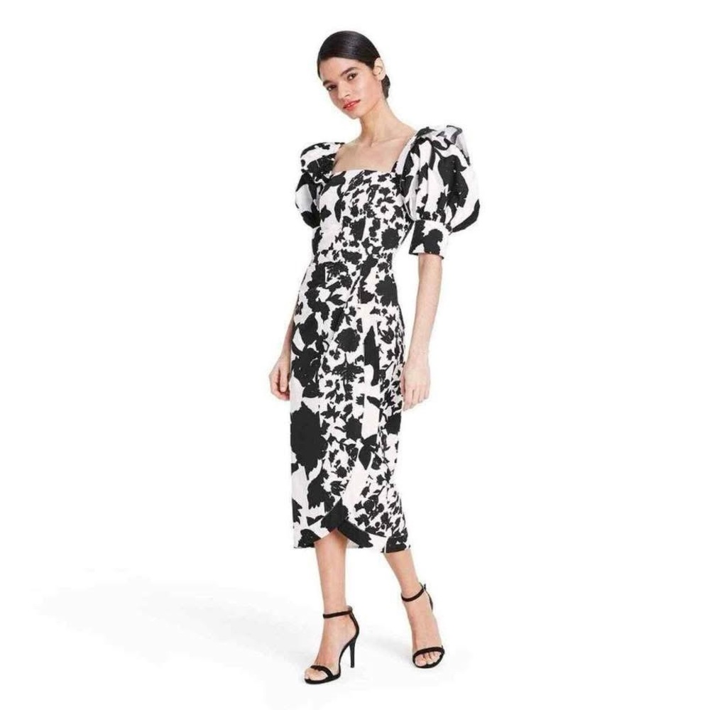 Christopher John Rogers x Target Black White Dress